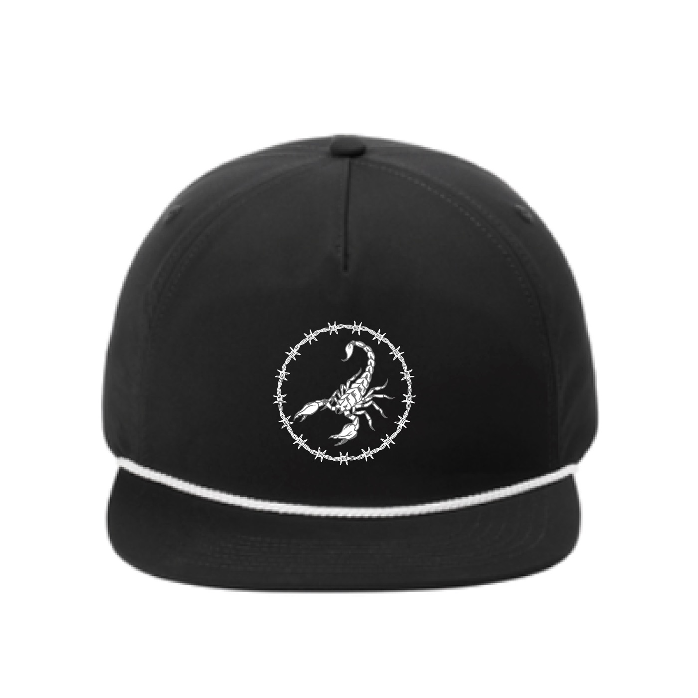 barbed - black rope hat