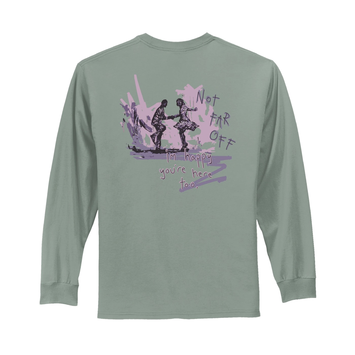 not far off green long sleeve